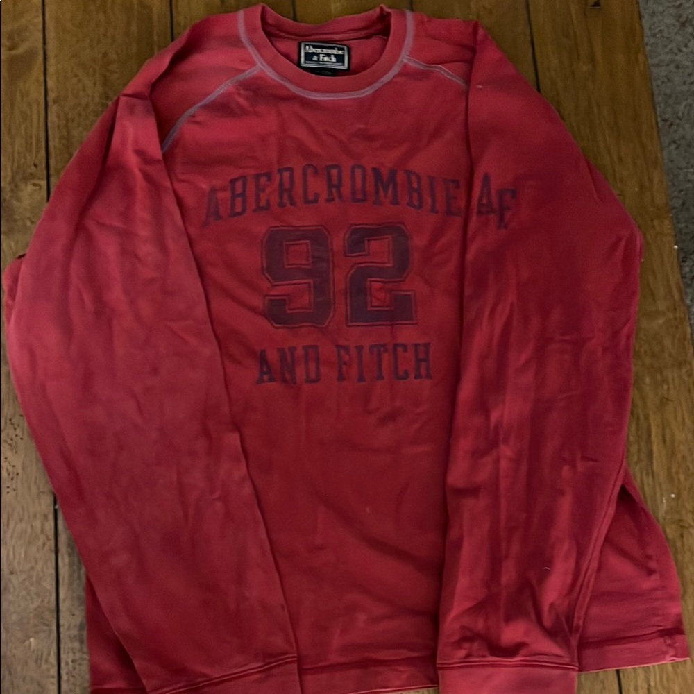 Abercrombie & Fitch Red Men's Sweater